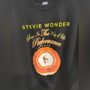 Stevie Wonder Songs in the Key of Life Graphic 2014 Concert Tee